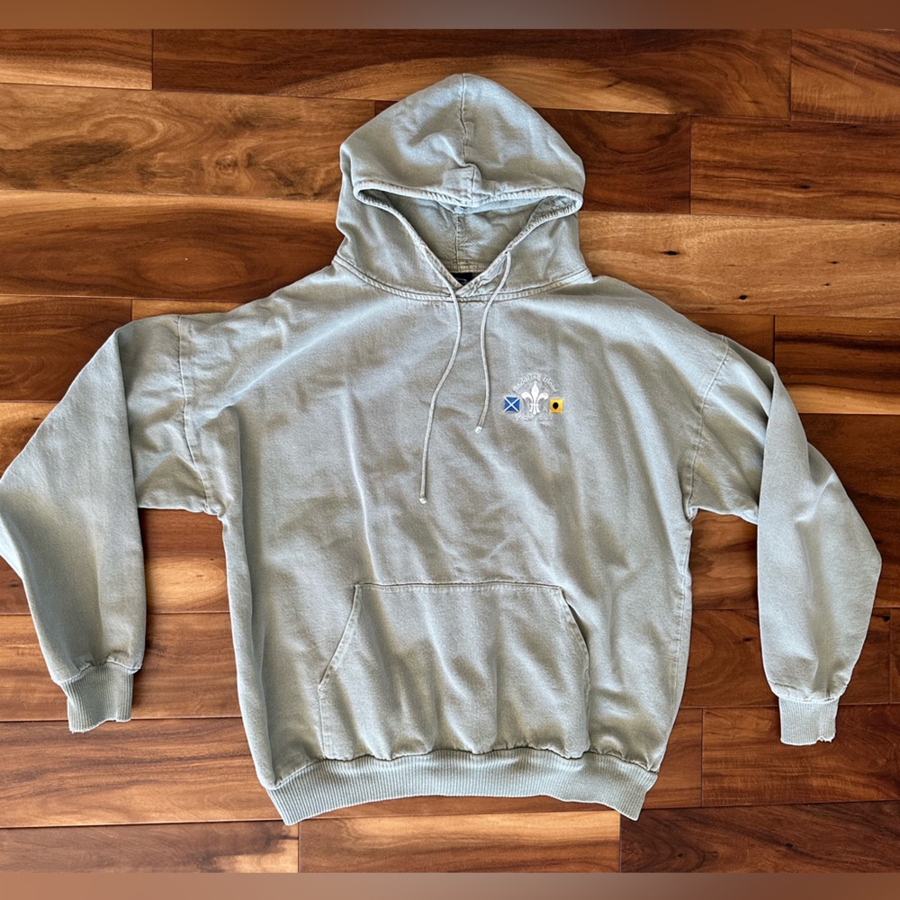 Madeline Island Yacht Club Green Hoodie size 3X